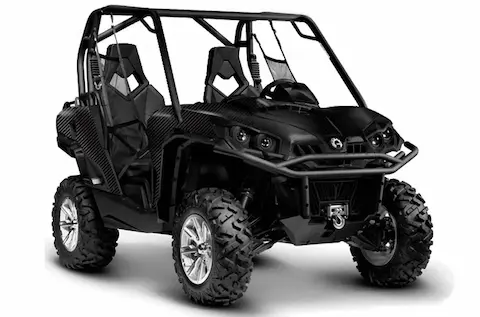 Can-Am Commander with the Carbon Fiber graphic kit